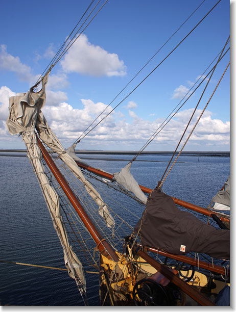 Segelschiff bei Steenodde